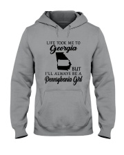 LIFE TOOK ME TO GEORGIA BE A PENNSYLVANIA GIRL Hooded Sweatshirt thumbnail