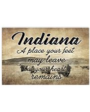 INDIANA YOUR HEART REMAINS 24x16 Poster front