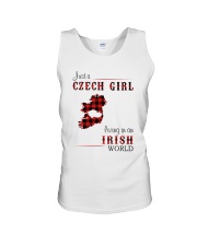 CZECH GIRL LIVING IN IRISH WORLD Unisex Tank thumbnail