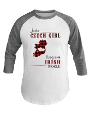CZECH GIRL LIVING IN IRISH WORLD Baseball Tee thumbnail