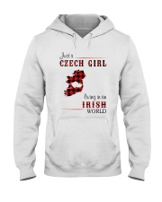 CZECH GIRL LIVING IN IRISH WORLD Hooded Sweatshirt thumbnail