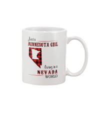 MINNESOTA GIRL LIVING IN NEVADA WORLD Mug tile