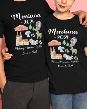 Personalized Name Montana 2021 Making Memories Together Classic T-Shirt apparel-classic-tshirt-lifestyle-front-120