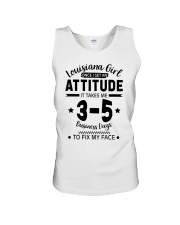 Louisiana Girl I Need 3-5 Business Days To Fix My Face Unisex Tank tile