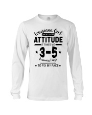 Louisiana Girl I Need 3-5 Business Days To Fix My Face Long Sleeve Tee tile