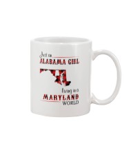 ALABAMA GIRL LIVING IN MARYLAND WORLD Mug thumbnail