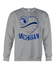 A PIECE OF MY HEART AND SOUL LIVES IN MICHIGAN Crewneck Sweatshirt tile