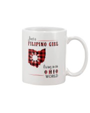 FILIPINO GIRL LIVING IN OHIO WORLD Mug tile