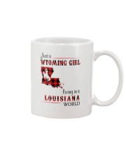 WYOMING GIRL LIVING IN LOUISIANA WORLD Mug thumbnail