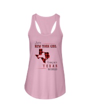 NEW YORK GIRL LIVING IN TEXAS WORLD Ladies Flowy Tank thumbnail