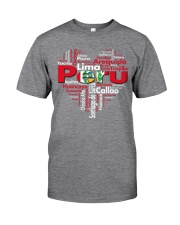 PERU CITY HEART Classic T-Shirt thumbnail
