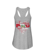 PERU CITY HEART Ladies Flowy Tank thumbnail