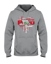 PERU CITY HEART Hooded Sweatshirt thumbnail