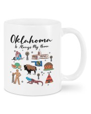 Oklahoma Is Always Home Symbols Mugs tile
