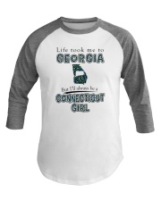 CONNECTICUT GIRL LIFE TOOK TO GEORGIA Baseball Tee tile
