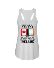 LIVE IN CANADA BEGAN IN IRELAND Ladies Flowy Tank thumbnail