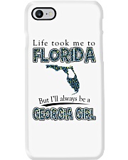 GEORGIA GIRL LIFE TOOK TO FLORIDA Phone Case tile
