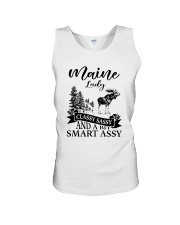 Maine Lady Classy Sassy Unisex Tank tile
