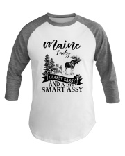 Maine Lady Classy Sassy Baseball Tee tile