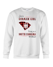 GERMAN GIRL LIVING IN SOUTH CAROLINA WORLD Crewneck Sweatshirt tile
