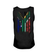 SOUTH AFRICAN GIRL AND FLAG Unisex Tank thumbnail