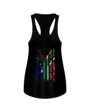 SOUTH AFRICAN GIRL AND FLAG Ladies Flowy Tank thumbnail
