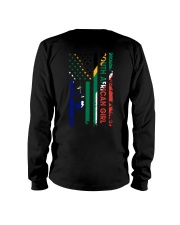 SOUTH AFRICAN GIRL AND FLAG Long Sleeve Tee thumbnail
