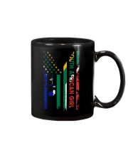 SOUTH AFRICAN GIRL AND FLAG Mug thumbnail