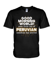 Peruvian Sunshine Has Arrived V-Neck T-Shirt tile