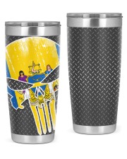 Philadelphia Skull Flag 20oz Tumbler front