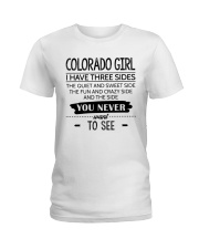 Colorado Girl Three Sides Ladies T-Shirt tile