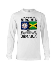 LIVE IN VIRGINIA BEGAN IN JAMAICA Long Sleeve Tee thumbnail
