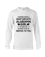 Alabama Girl Service To You Long Sleeve Tee tile