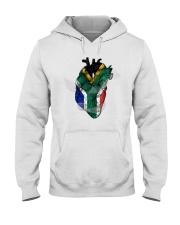 South Africa Map Heart Hooded Sweatshirt tile