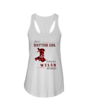 SCOTTISH GIRL LIVING IN WELSH WORLD Ladies Flowy Tank thumbnail