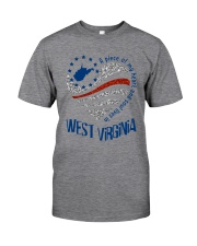 A PIECE OF MY HEART AND SOUL LIVES IN WV Classic T-Shirt thumbnail