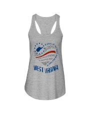 A PIECE OF MY HEART AND SOUL LIVES IN WV Ladies Flowy Tank thumbnail