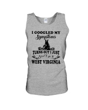 TURNS OUT I JUST NEED TO GO TO WEST VIRGINIA Unisex Tank thumbnail