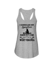 TURNS OUT I JUST NEED TO GO TO WEST VIRGINIA Ladies Flowy Tank thumbnail