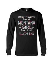 Montana Girl I'm Not Yelling Long Sleeve Tee tile