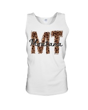 Montana Leopard Unisex Tank tile