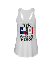 LIVE IN TEXAS BEGAN IN MEXICO Ladies Flowy Tank thumbnail