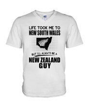NEW ZEALAND GUY LIFE TOOK TO NEW SOUTH WALES V-Neck T-Shirt thumbnail