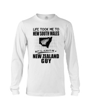 NEW ZEALAND GUY LIFE TOOK TO NEW SOUTH WALES Long Sleeve Tee thumbnail