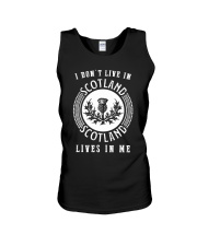 SCOTLAND LIVES IN ME Unisex Tank tile
