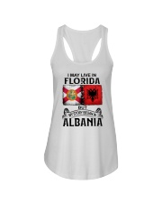 LIVE IN FLORIDA BEGAN IN ALBANIA Ladies Flowy Tank thumbnail