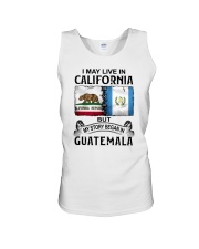 LIVE IN CALIFORNIA BEGAN IN GUATEMALA Unisex Tank thumbnail