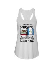 LIVE IN CALIFORNIA BEGAN IN GUATEMALA Ladies Flowy Tank thumbnail