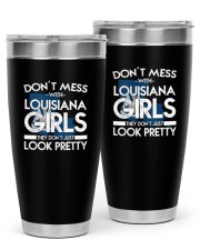 Louisiana Girl They Don't Just Look Pretty 30oz Tumbler front