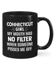 Connecticut Girl My Mouth Has No Filter Mugs tile